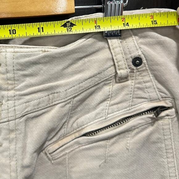 Free People Hit Back Flare Pants In Morning Oat Size 6 - Picture 7 of 9